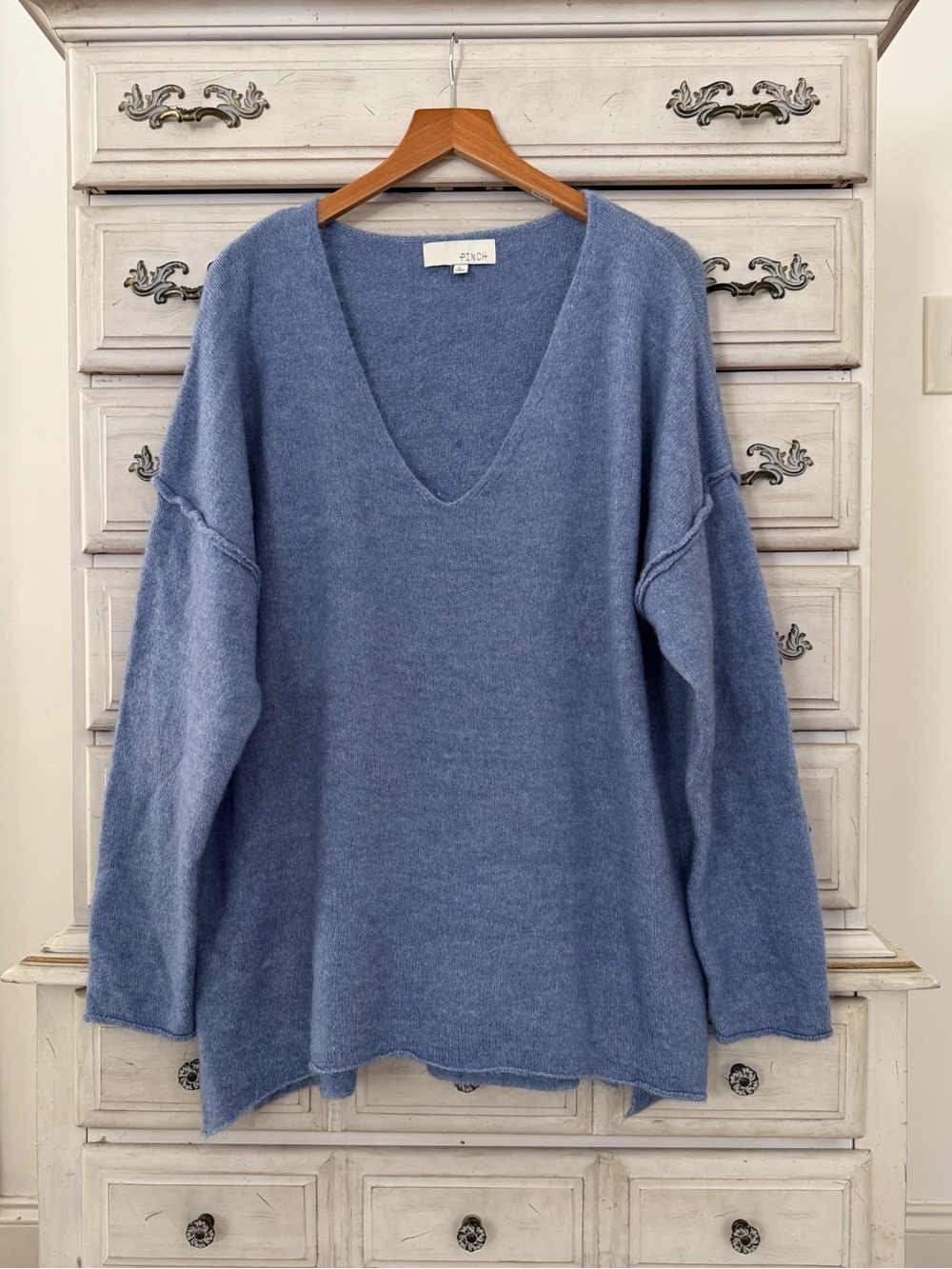 Vici Blue Relaxed Sweater